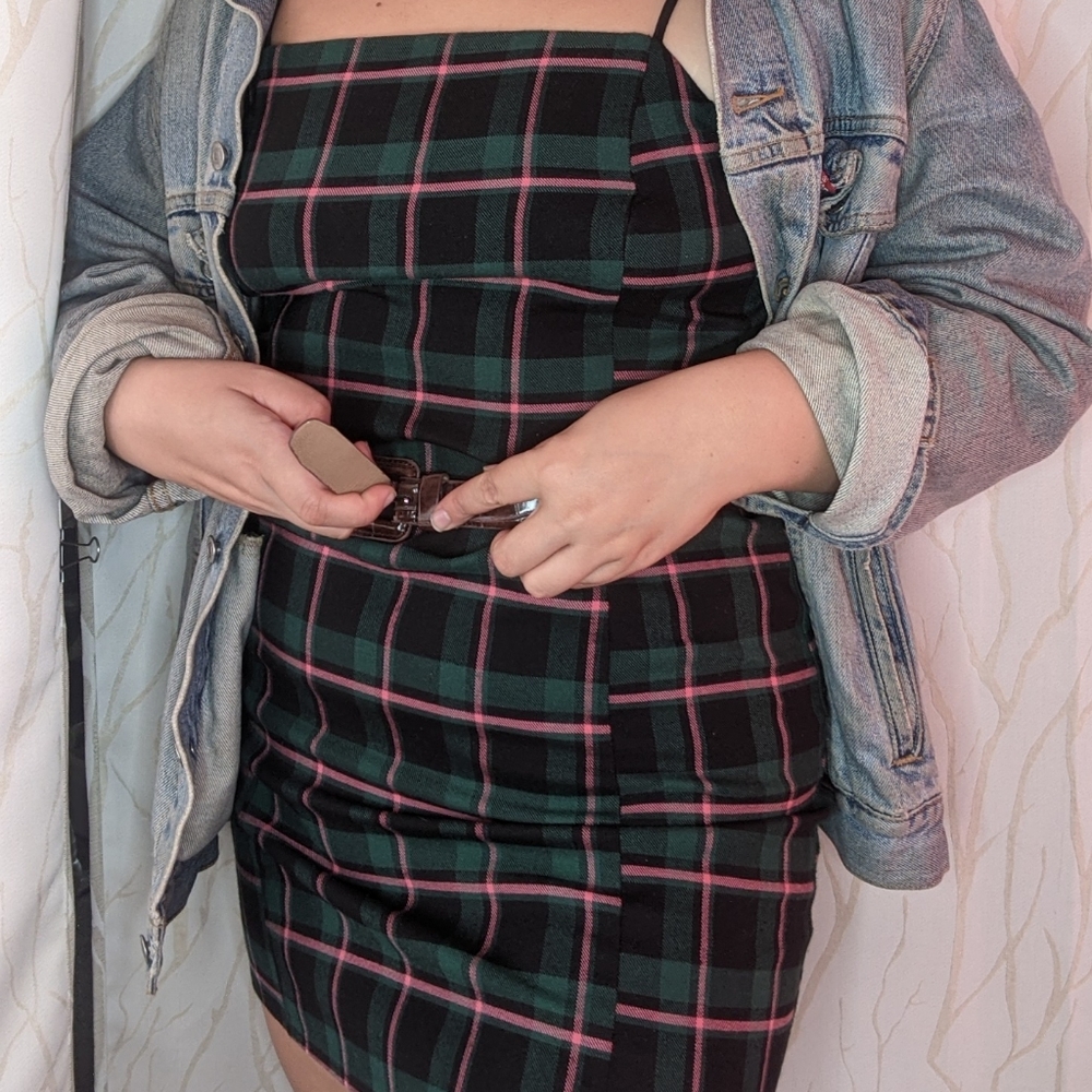 Urban Outfitters Tartan Mini Dress